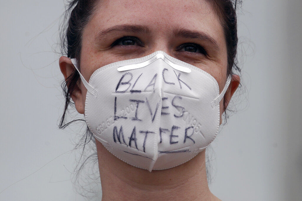 APTOPIX Minneapolis Police Death Protests California